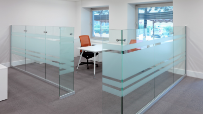 Ofis Yarım Cam Bölme