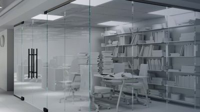 Glass Office Partition